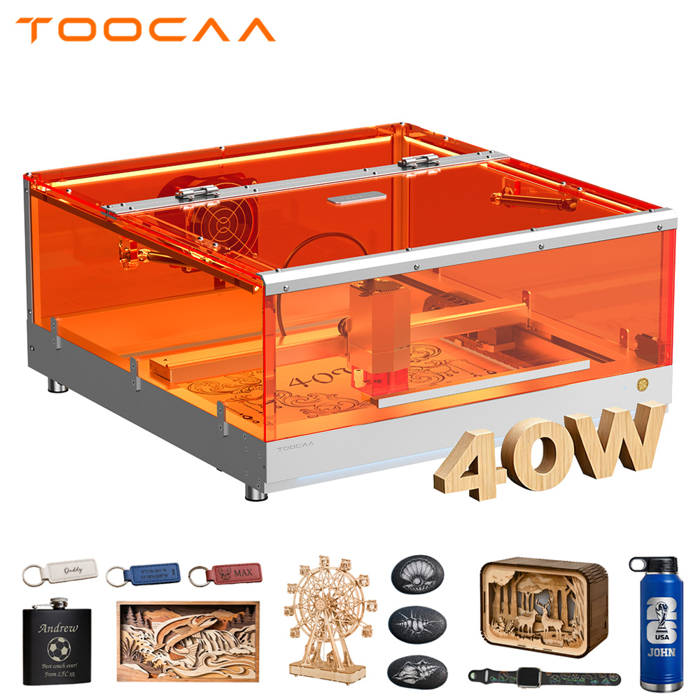 Leatherwork Machine - TOOCAA L2 40W AI Masaüstü Lazer