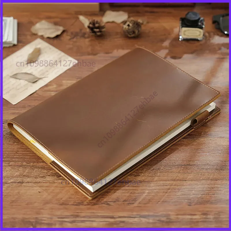 Vintage Deri B5 Defter Kapağı, - Leather Work Diary Covers incelemesi ve fiyatı