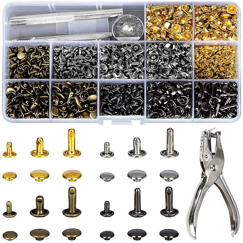 Metal Çift Kapaklı Perçinler D - Rivet Setter Tool incelemesi ve fiyatı