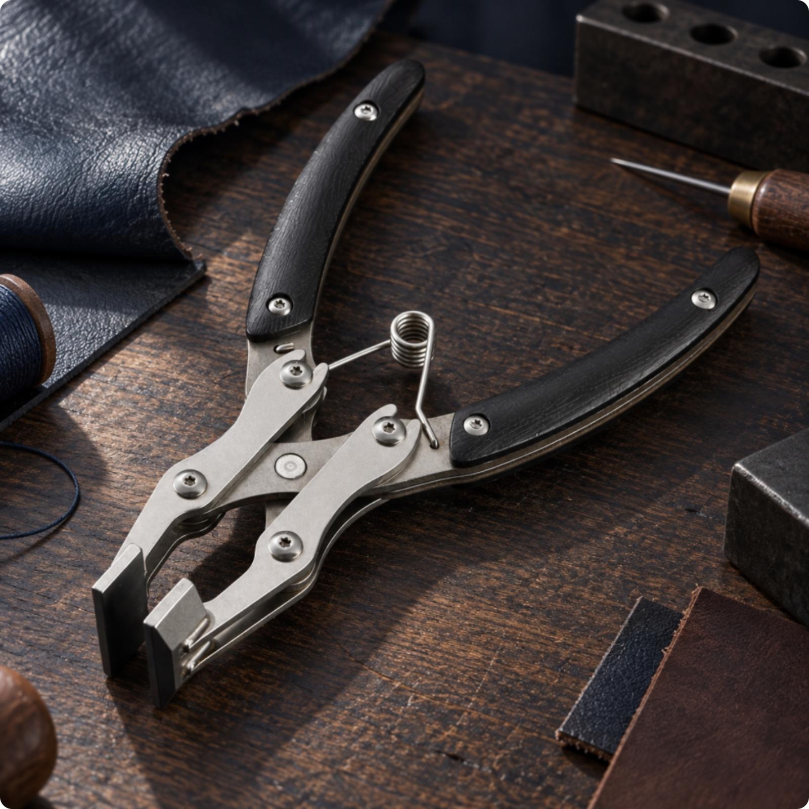 Paslanmaz Çelik Deri İşleme Pe - Leatherwork Hand Press incelemesi ve fiyatı