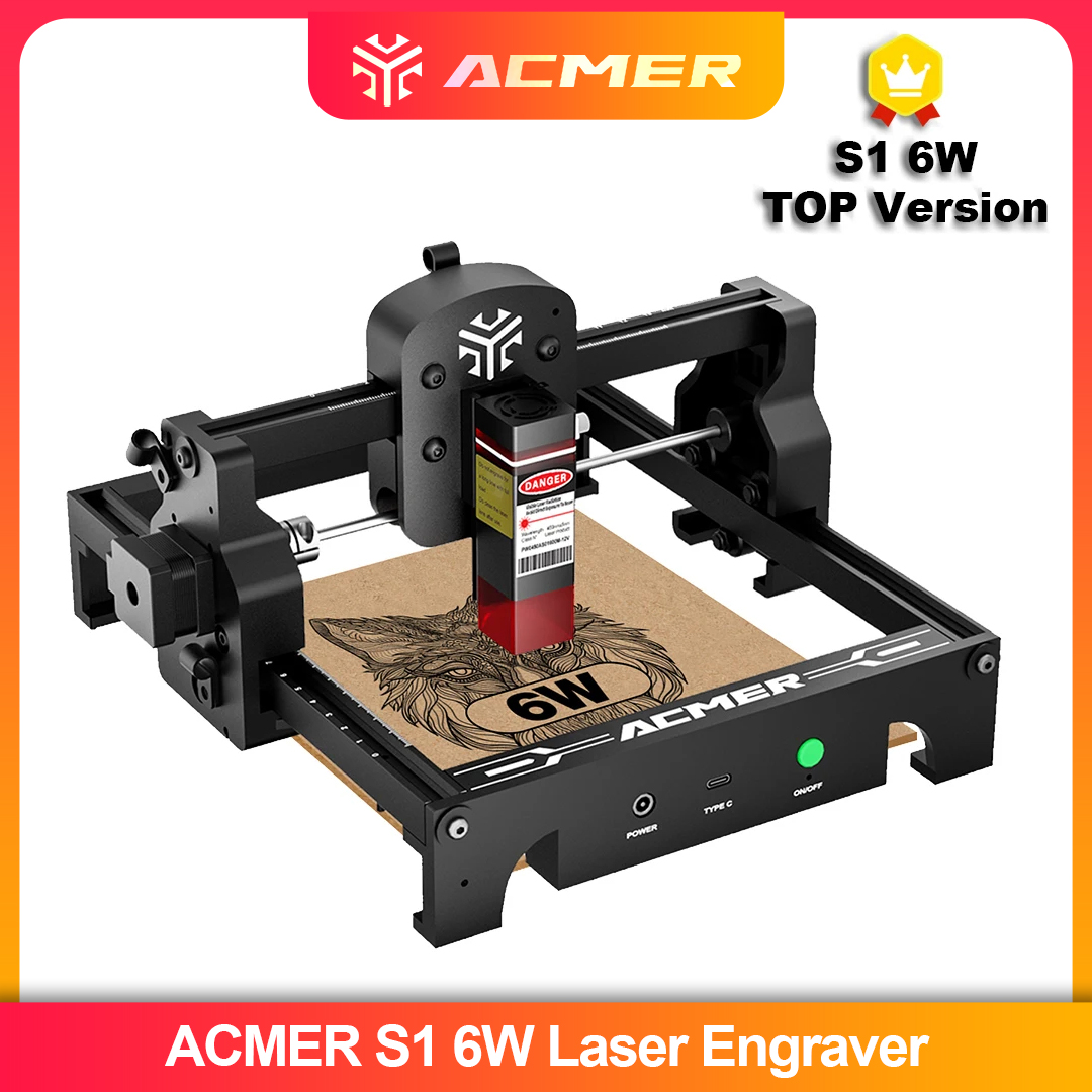 ACMER S1 2.5/3.5/6W Lazer Grav - Leatherwork Machine incelemesi ve fiyatı