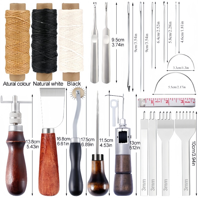 Profesyonel El Dikişi Deri İşl - Groover Stitching Tool incelemesi ve fiyatı