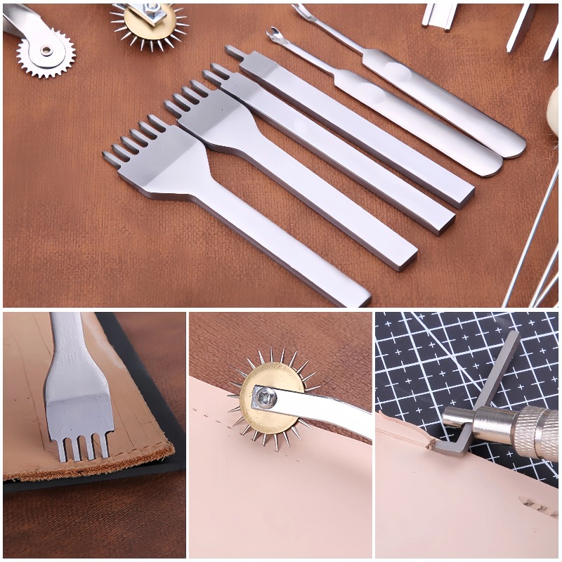 Profesyonel El Dikişi Deri İşl - Groover Stitching Tool incelemesi ve fiyatı